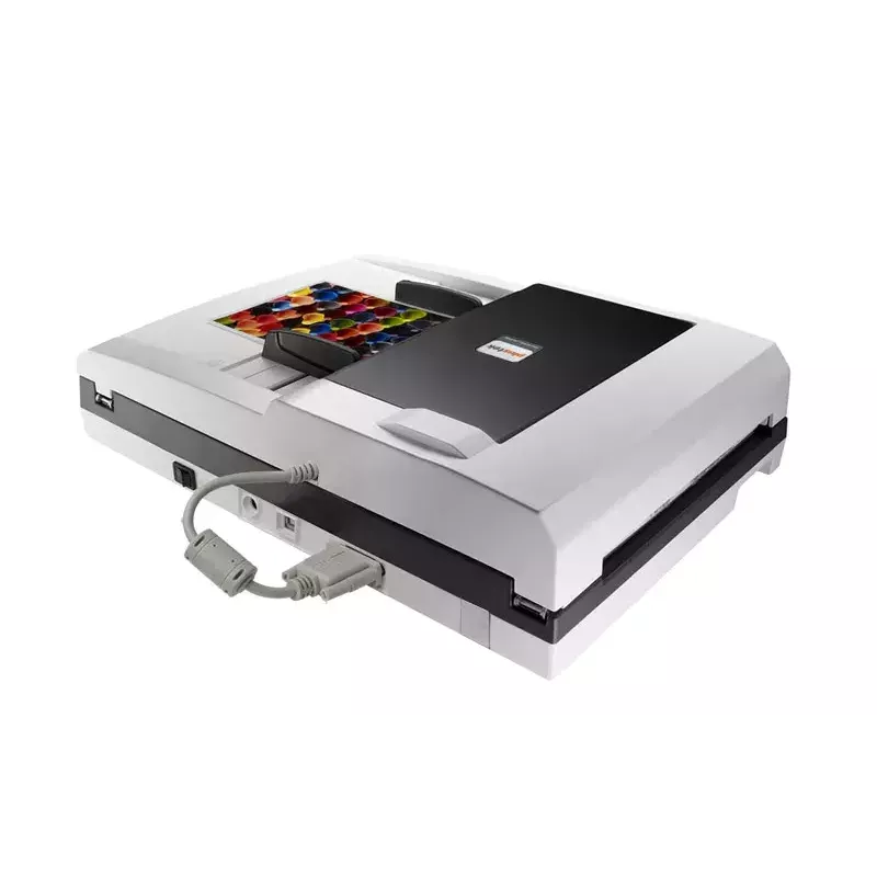 Plustek SmartOffice PL4080 ADF-tasoskanneri & ADF-skanneri 600 x 600 DPI A4 musta, harmaa