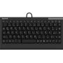 KeySonic ACK-595C+ (DE) näppäimistö toimisto USB QWERTZ saksa musta