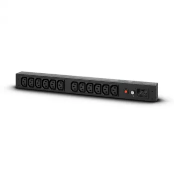 CyberPower PDU20BHVIEC12R virranjakoyksikkö (PDU) 12 AC-lähtöä 1U musta