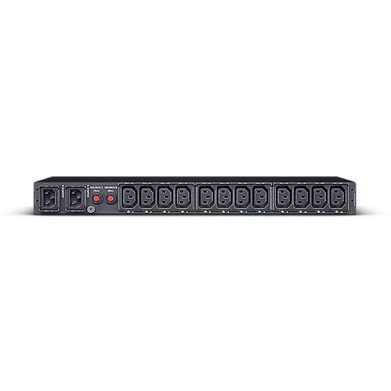 CyberPower PDU44004 virranjakoyksikkö (PDU) 12 AC-lähtöä 1U musta