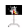 Hagor ST SA Flip II liikuteltava kärrytelinen Samsung Flip WM65R 65 tuuman näytölle, valkoinen