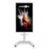 Hagor ST SA Flip II liikuteltava kärrytelinen Samsung Flip WM65R 65 tuuman näytölle, valkoinen