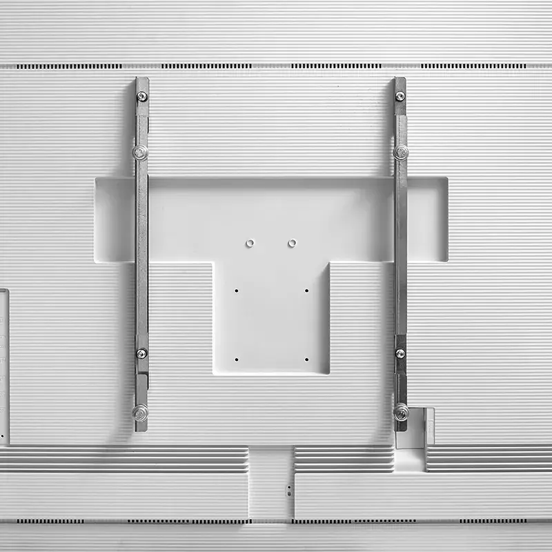 Hagor ST SA Flip II liikuteltava kärrytelinen Samsung Flip WM65R 65 tuuman näytölle, valkoinen