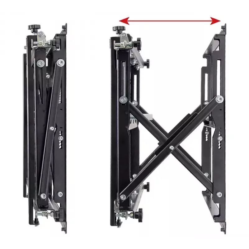 Seinäteline B-Tech BT8310XL/B universaali heavy duty pop-out hienosäädöllä