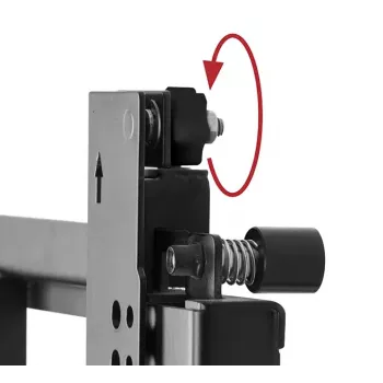 Videoseinäteline B-TECH BT8312/B ultralitteä pop-out