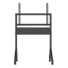B-Tech BT8545/B tv-kärry, 55–86 tuumaa, VESA 900x600, enintään 100 kg, hyllyllä, musta