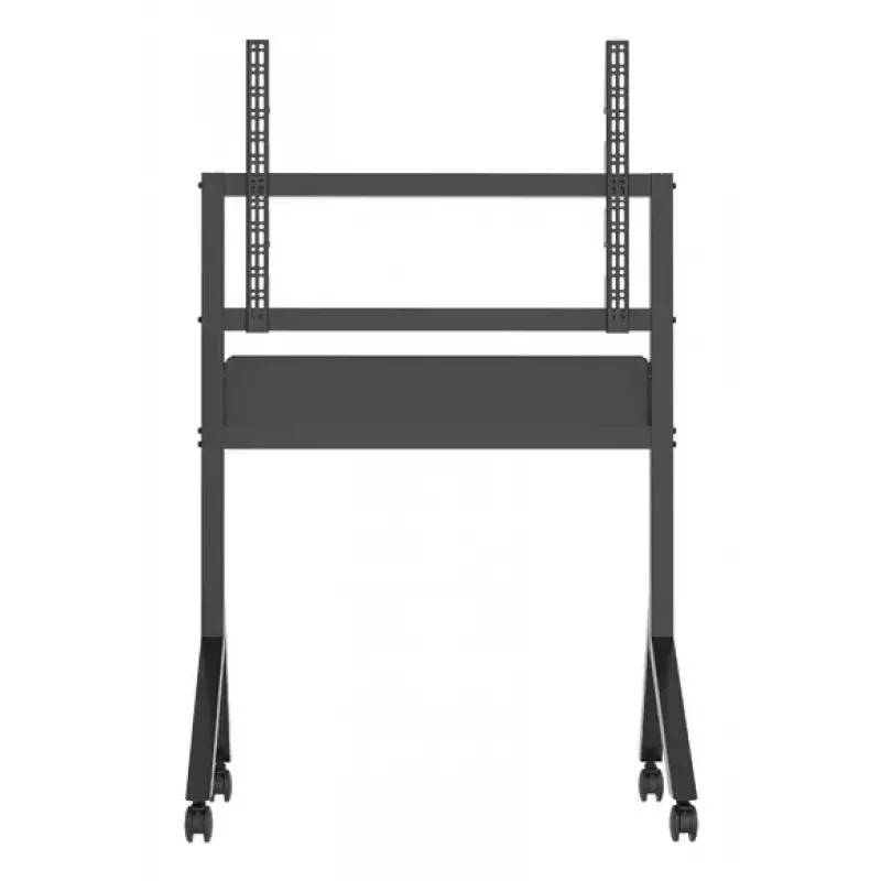 B-Tech BT8545/B tv-kärry, 55–86 tuumaa, VESA 900x600, enintään 100 kg, hyllyllä, musta