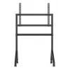 B-Tech BT8545/B tv-kärry, 55–86 tuumaa, VESA 900x600, enintään 100 kg, hyllyllä, musta