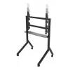 B-Tech BT8545/B tv-kärry, 55–86 tuumaa, VESA 900x600, enintään 100 kg, hyllyllä, musta