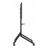 B-Tech BT8545/B tv-kärry, 55–86 tuumaa, VESA 900x600, enintään 100 kg, hyllyllä, musta