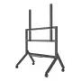B-Tech BT8546/B tv-kärry, 65–110 tuumaa, VESA 1000x900, enintään 125 kg, hyllyllä, musta