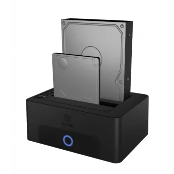 ICY BOX 2-paikkainen telakointi- ja kloonausasema 2.5