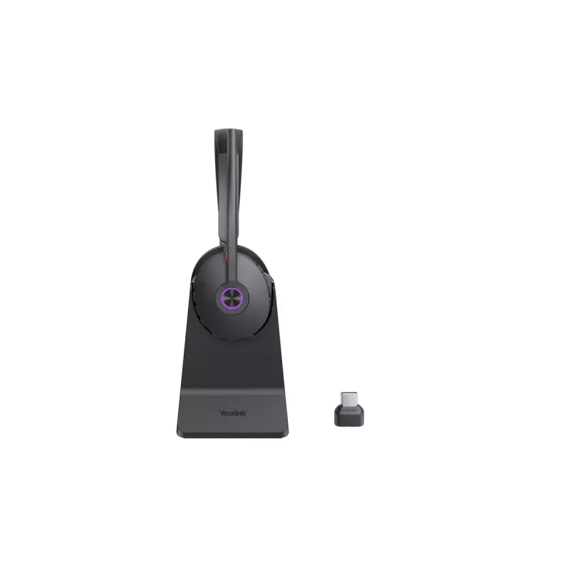 Yealink BH74 jalustalla UC USB-C/A-headset