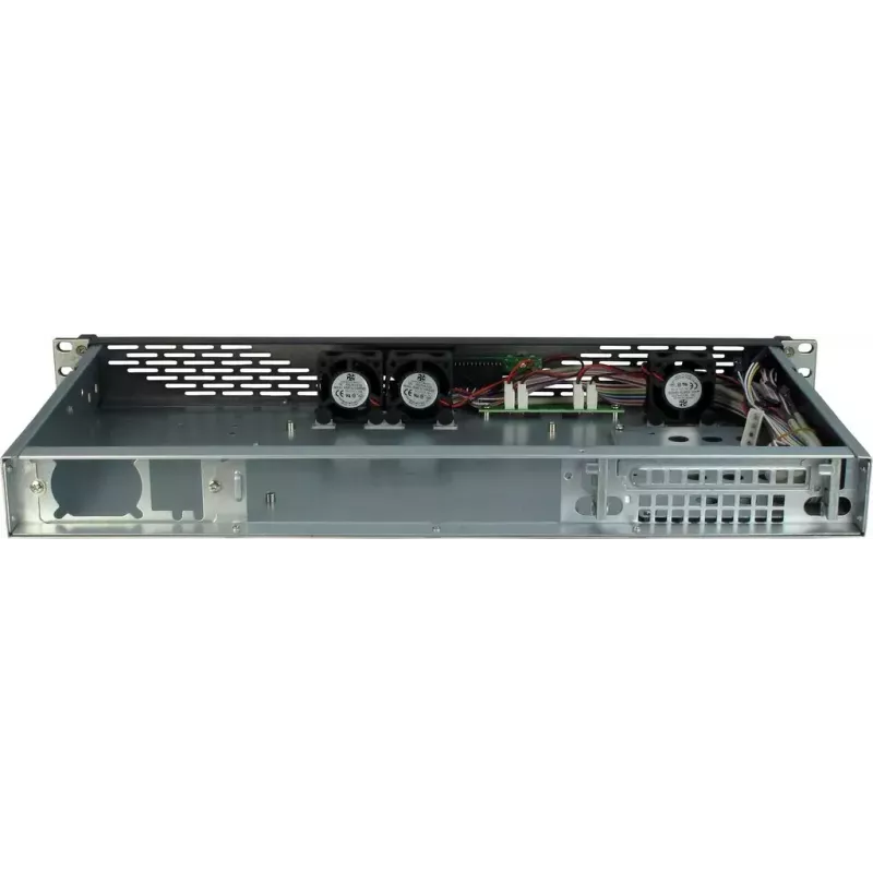 Palvelinkotelo Inter-Tech 1U K-125L Mini ITX harmaa