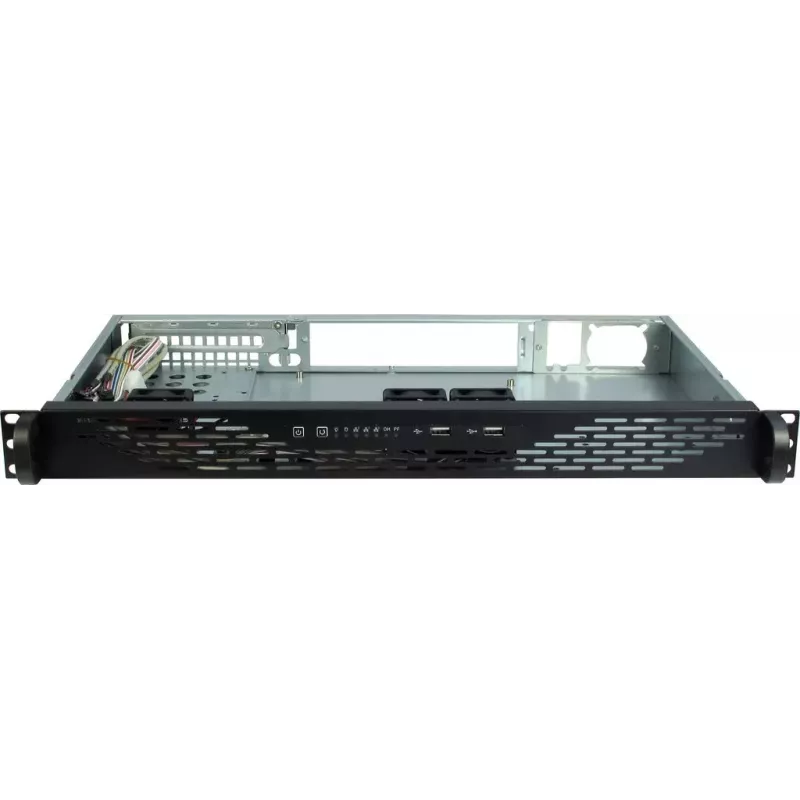 Palvelinkotelo Inter-Tech 1U K-125L Mini ITX harmaa