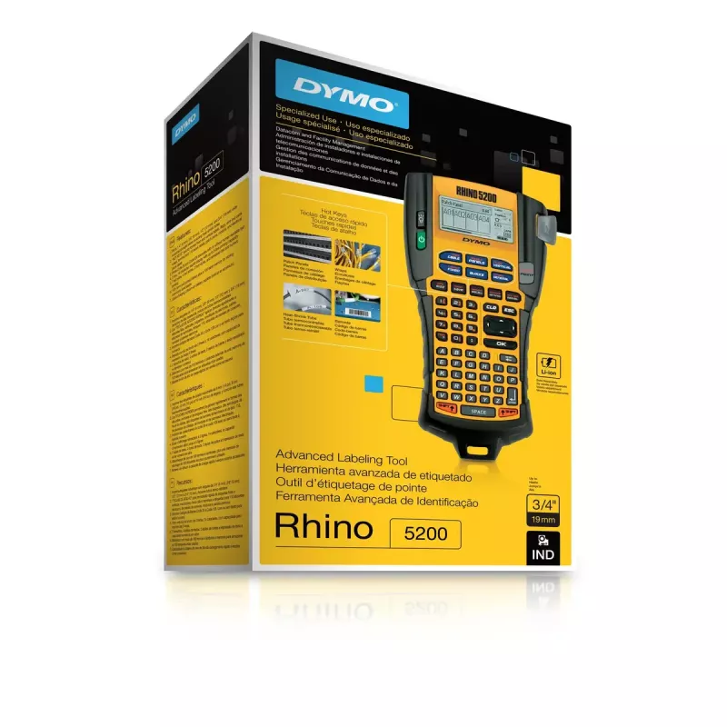 Tarratulostin DYMO RHINO 5200 lämpösiirto 180 x 180 DPI