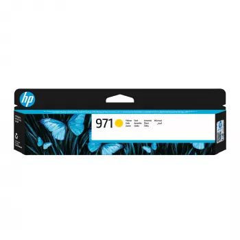 HP 971 keltainen alkuperäinen mustepatruuna