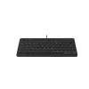 Cherry Active Key AK-4100-U-B/GE minipäppäimistö, USB, musta, saksalainen asettelu