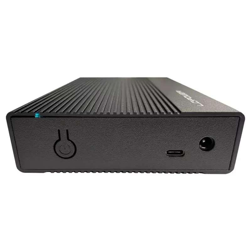 LC-Power LC-25U3-C 2,5 tuuman SATA HDD -kotelo, USB-C 3.2 Gen 2x1 10 Gb/s, SATA 6 Gb/s, musta
