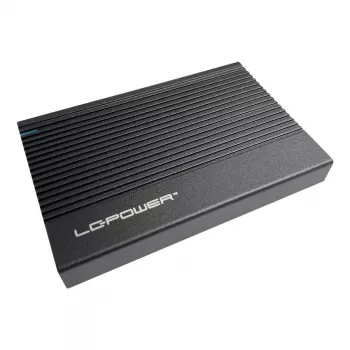 HDD/SSD-kotelo LC-Power LC-25U3-C musta 2,5