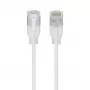 Verkkokaapeli Ubiquiti UACC-Cable-Patch-EL-C6A-2M-W RJ-45 Cat6a 2 m läpinäkyvän valkoinen