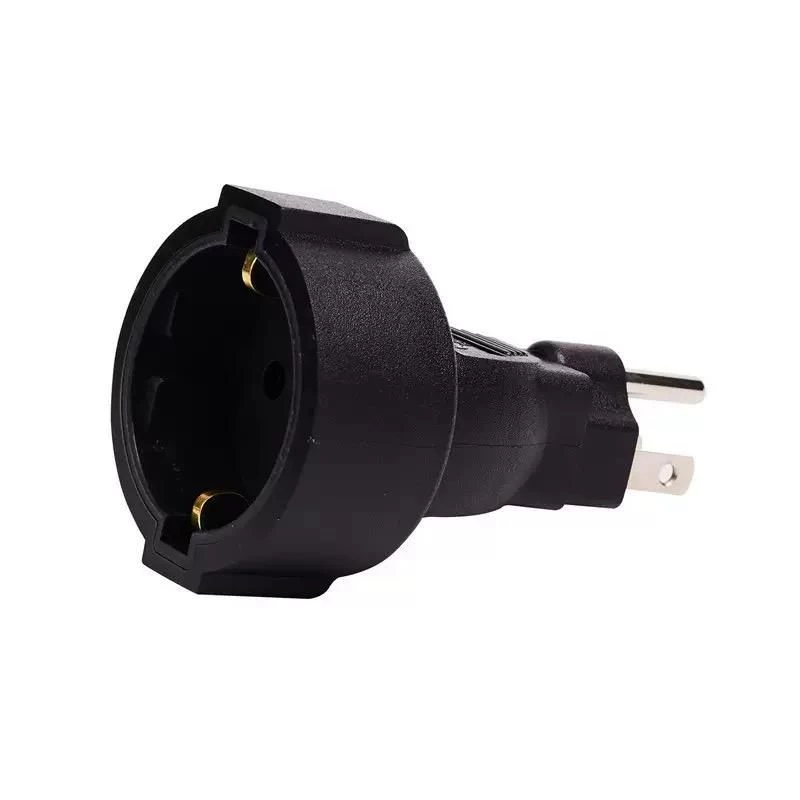 Microconnect PETRAVEL3 verkkopistoke-adapteri tyyppi B tyyppi F musta