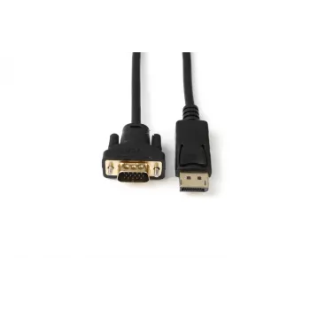 Microconnect DP-VGA-MM-050 videokaapelisovitin 0,5 m DisplayPort VGA (D-Sub) musta