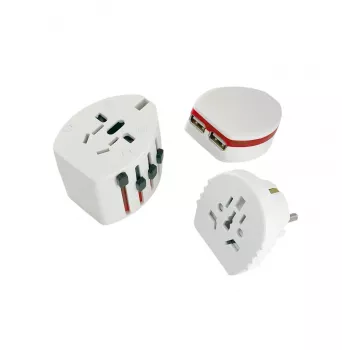 Microconnect PETRAVEL12 matkalaturi yleislaturi valkoinen USB sisäkäyttöön