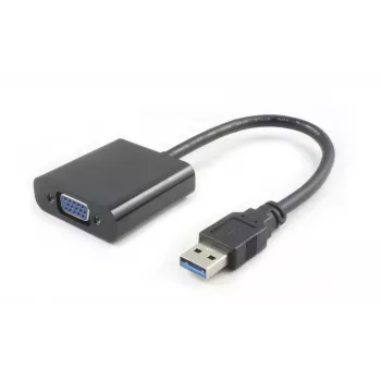 Microconnect USB3.0VGA USB-näytönohjainsovitin 1920 x 1080 pikseliä musta