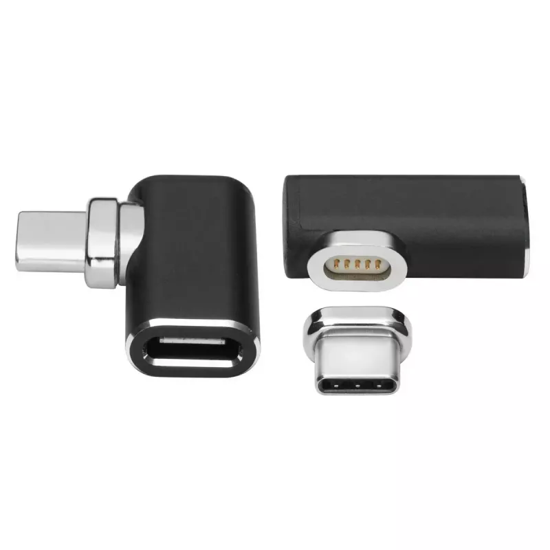 MicroConnect USB3.1CCMF-MAGNETIC magneettinen USB-C-sovitin, 90°