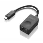 Lenovo 04X6435 kaapeliadapteri RJ45 musta