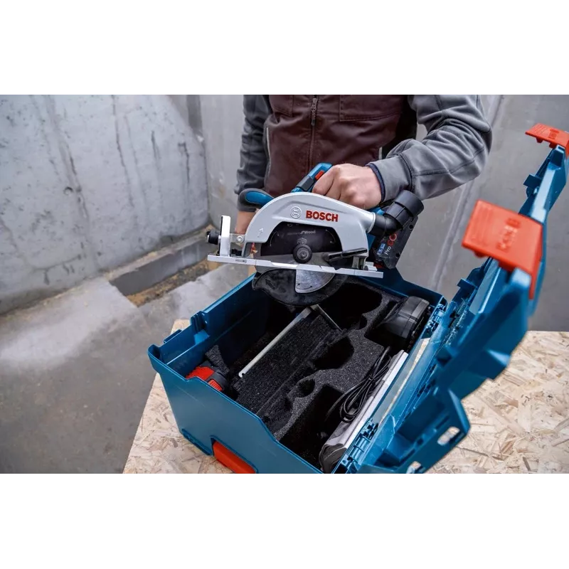 Bosch GKS 18V-57-2 L PROFESSIONAL 16,5 cm musta, sininen, hopea 5000 kierr./min