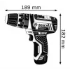 Bosch GSB 10,8-2-LI Professional pikaistukka musta, sininen, punainen