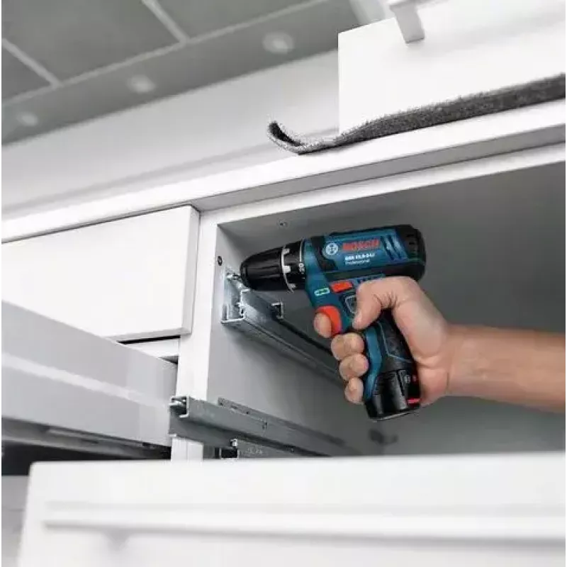 Bosch GSB 10,8-2-LI Professional pikaistukka musta, sininen, punainen