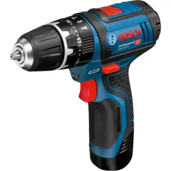 Bosch GSB 10,8-2-LI Professional pikaistukka musta, sininen, punainen