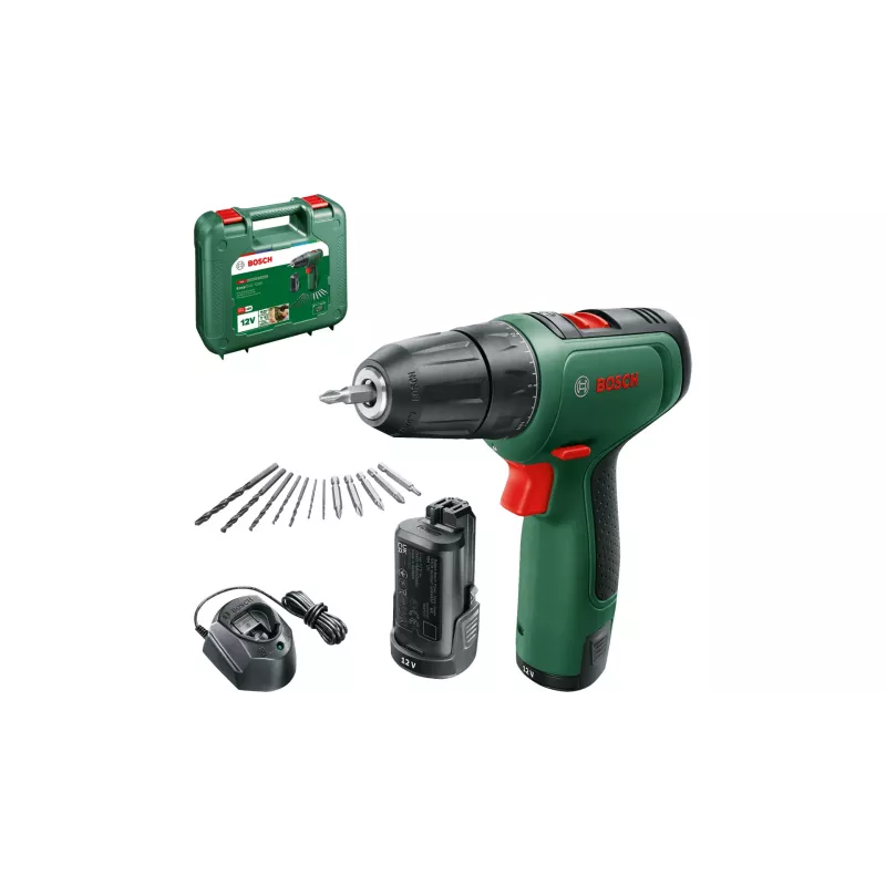 Bosch EasyDrill 1200 1500 kierr./min pikaistukka 940 g musta, vihreä