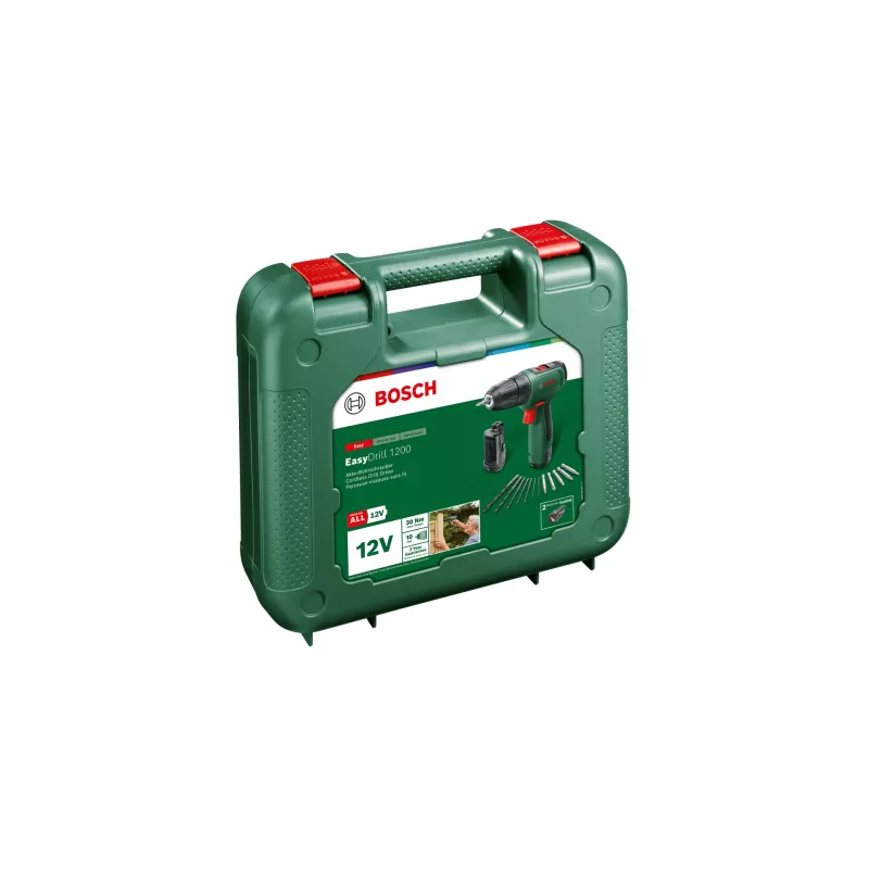 Bosch EasyDrill 1200 1500 kierr./min pikaistukka 940 g musta, vihreä