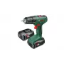 Bosch EasyDrill 18V-40 06039D8002 akkuiskuporakone-ruuvinväännin, 2 nopeutta, 2x 1,5 Ah, kotelo