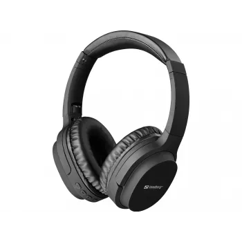 Sandberg Play'n Go langaton headset, johdollinen & langaton, puhelut/musiikki, 20 - 20000 Hz, 174 g, headset, musta