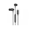 Headset Sandberg USB-C/A in-ear-set line-mikrofonilla
