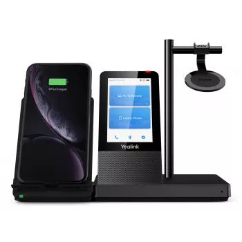 Yealink WH66 Mono UC-DECT langaton kuulokemikrofoni, langaton, toimisto/puhelinkeskus, 20 - 20000 Hz, 80 g, kuulokemikrofoni, musta