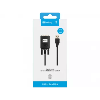 USB sarjaporttiin -linkki Sandberg PL-2303GT