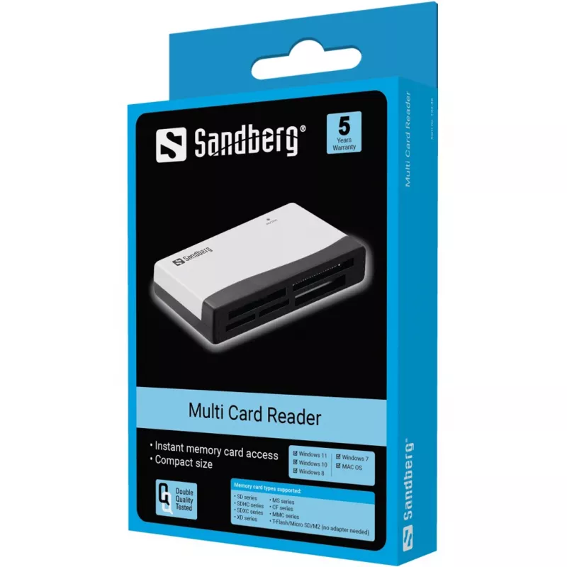 Kortinlukija Sandberg Multi Card Reader
