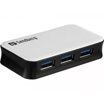 Sandberg USB 3.0 -keskitin 4 porttia