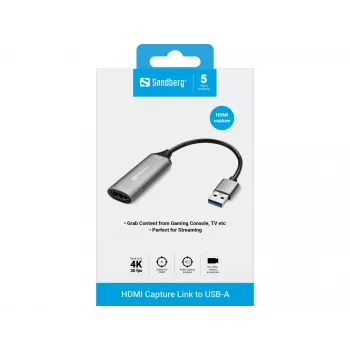 Sandberg HDMI Capture Link USB-A:han