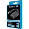Sandberg USB 3.0 HDMI-muunnin musta passiivinen videomuunnin