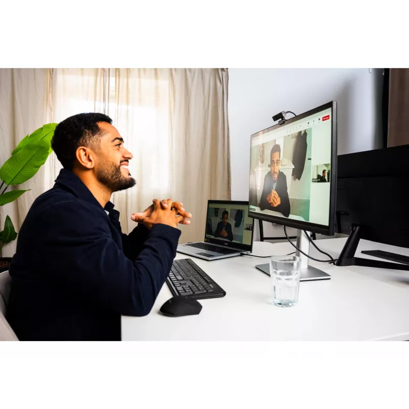 Verkkokamera Sandberg Face-ID Webcam Mini 2 MP Full HD USB-C musta
