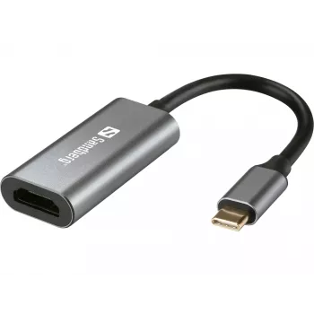 USB-C HDMI-linkki 4K/60 Hz Sandberg 136-12