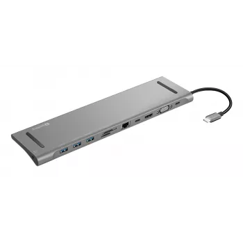 Sandberg USB-C 10-in-1 -telakointiasema