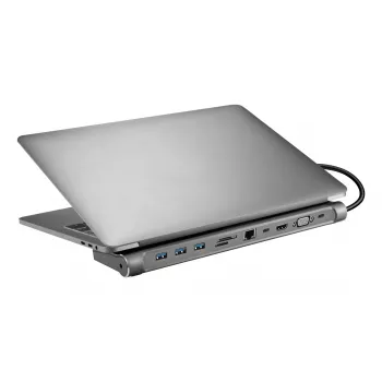 Sandberg USB-C 10-in-1 -telakointiasema